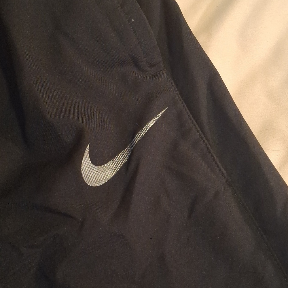 Mens Nike Black Nylon Athletic Pants - Picture 5 of 7